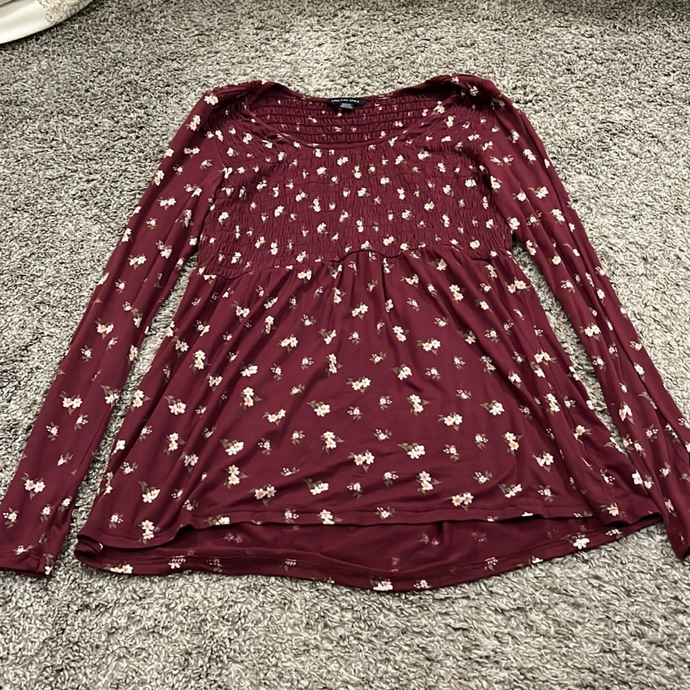 Barely worn matron floral top